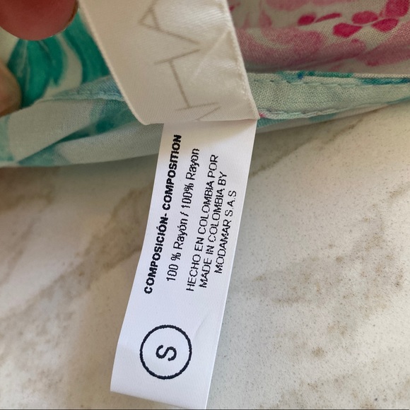 Saha Swimwear: Printed Romper: Sz: S - Picture 6 of 7